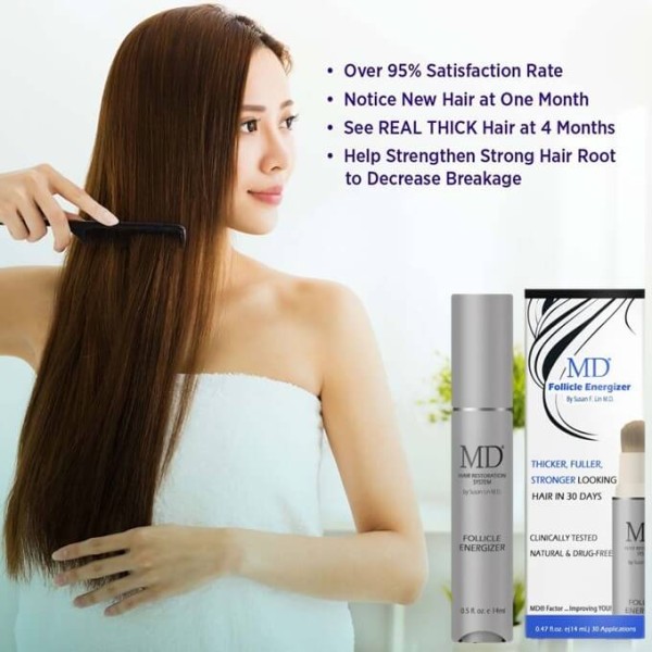 MD Hair Follicle Energizer - 14ml (2 months supply) - Image 2