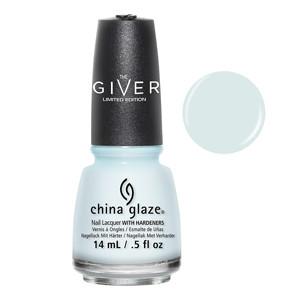 New Birth China Glaze Blue Tinted White Nail Varnish