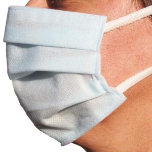 3 Ply Disposable Face Mask with Elastic hooking around ears