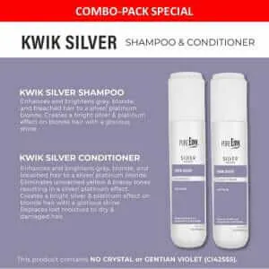 Icon - Combo-2 Kwik Silver Shampoo and Conditioner - 250ml