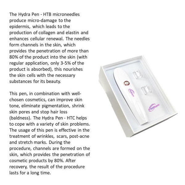 HiTechBeauty - Mesotherapy Pen (Hydra Pen / Nutri Pen) - HTB) - Image 3