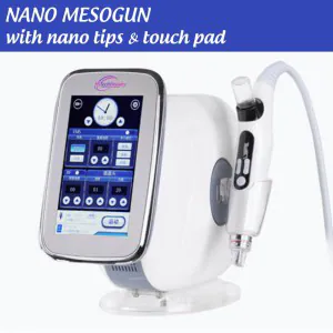 HiTechBeauty - 3 in 1 RF Fractional Mesotherapy & Face Lift Device (RF + EMS + Meso) Nano Gun - Home Use