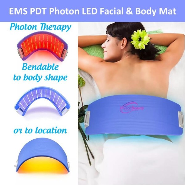 HiTechBeauty - EMS LED PDT Photon Facial & Body Mat
