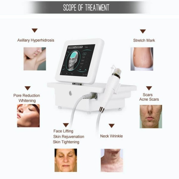 Fire & Ice RF Micro Needling MicroDerma machine with cold hammer (Gold Standard) - Image 2