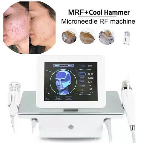 Fire & Ice RF Micro Needling MicroDerma machine with cold hammer (Gold Standard) - Image 7