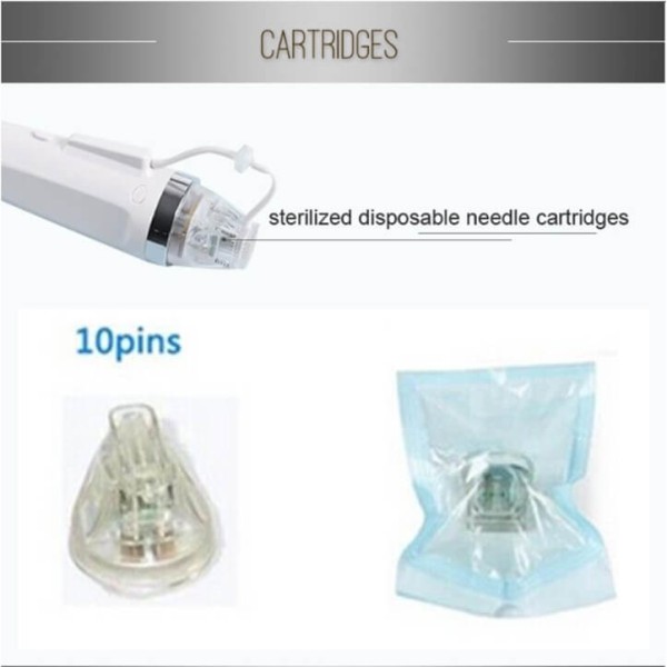Fire & Ice RF Micro Needling MicroDerma machine with cold hammer (Gold Standard) - Image 12