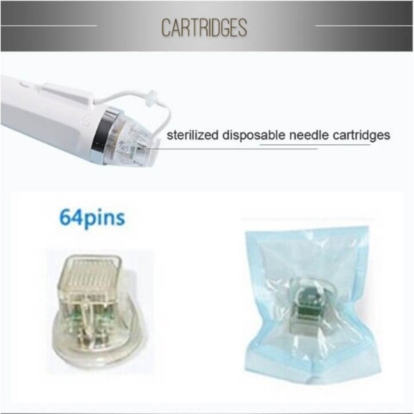 Fire & Ice RF Micro Needling MicroDerma machine with cold hammer (Gold Standard) - Image 13