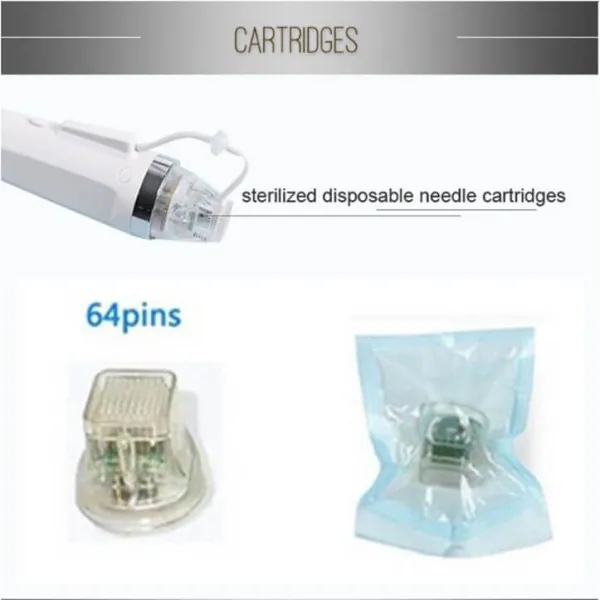 Fire & Ice RF Micro Needling MicroDerma machine with cold hammer (Gold Standard) - Image 13