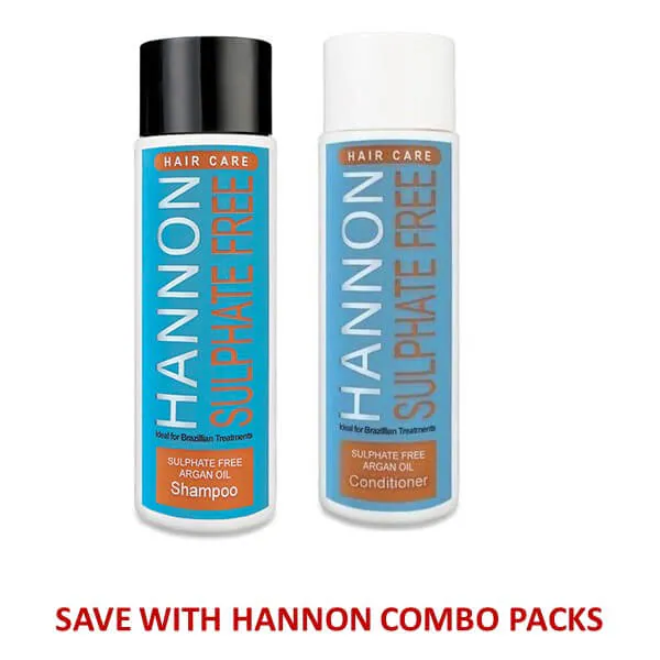 HANNON - Combo-2 Extreme Anti Frizz Shampoo & Conditioner 250ml - Anti - Hair Loss - Image 12