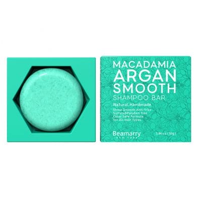 Beamarry Macadamia Argan Smooth Shampoo Bar 55g