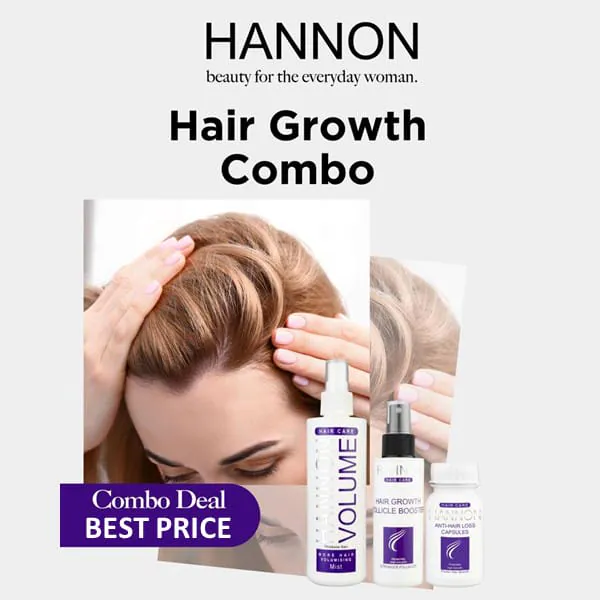 HANNON - Combo-3 Hair Growth Combo (3 Products)