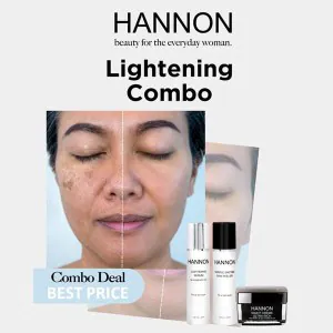 HANNON - Combo-3 Skin Lightening Combo (3 Products)