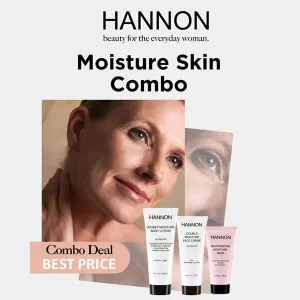 HANNON - Combo-3 Moisture Skincare Combo(3 Products)