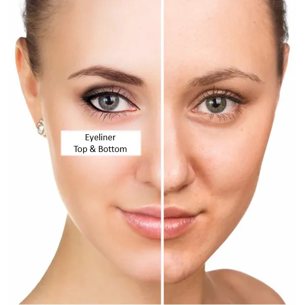 PMU - Eyeliner (top & bottom) Touch-up (6-8 weeks)