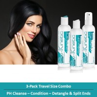 Bio-Kinetic - 3-Pack Travel Size Combo - Cleanse - Condition - Split Ends