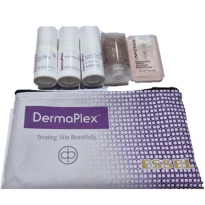 Dermaplex Travel Pack 10-15ml (Derma Plex Day Cream, Night Moisturiser, Blemish Gel, Facial Wash, DNA Rejuvenating Spritzer)