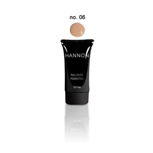 HANNON Full Cover Liquid Foundation No.6 - Medium Warm Beige
