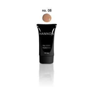 HANNON Full Cover Liquid Foundation No.8 - Tan Golden Beige