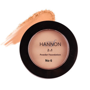 HANNON Two in One Foundation No.6 - Natural Warm Beige