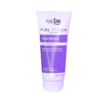 Purple Pure Protein keratin mask tube with 'Intense Mask' label, for damaged hair care (hair treatment product)