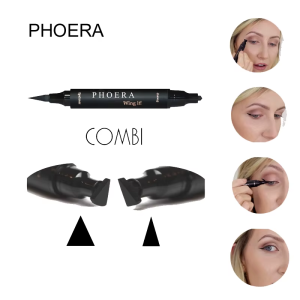 Phoera Dual-Ended Winged Eyeliner Stamp - Image 8