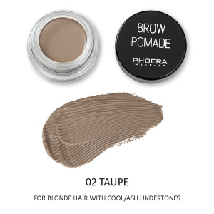 Alternative view of Phoera Waterproof Brow Gel - Taupe 02