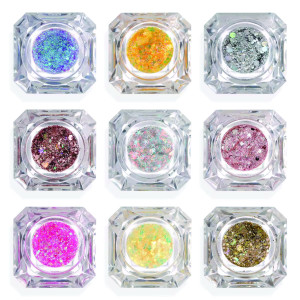 Phoera Face & Body Glitter Gel Flakes - Ares - Image 4