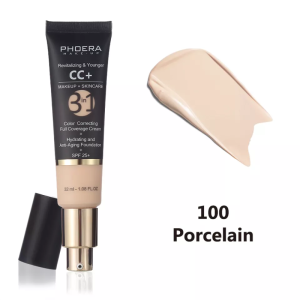 Phoera CC+ Cream Foundation - Porcelain - Image 2