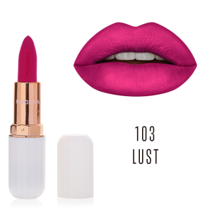 Phoera Velvety Matte Lipstick - Lust 103 - Image 3