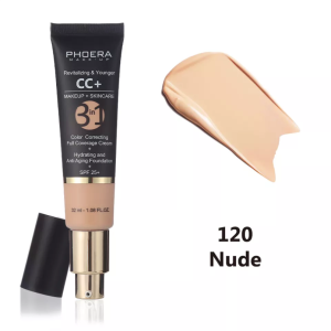 Phoera CC+ Cream Foundation - Nude - Image 2