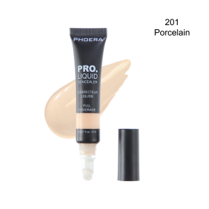 Phoera Full Coverage Liquid Concealer Wand - Porcelain - 201 - Image 3