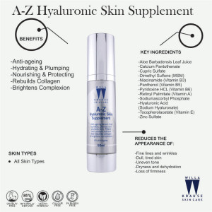 Alternative view of Willa Krause A-Z Hyaluronic Skin Supplement - 50ml