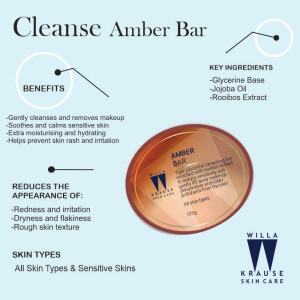 Alternative view of Willa Krause Amber Bar - 125g