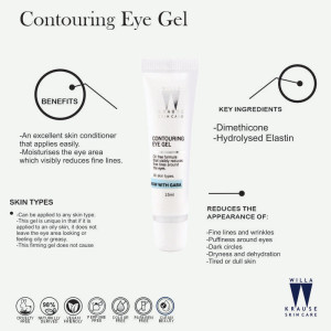 Willa Krause Contouring Eye Gel - 15ml - Image 2