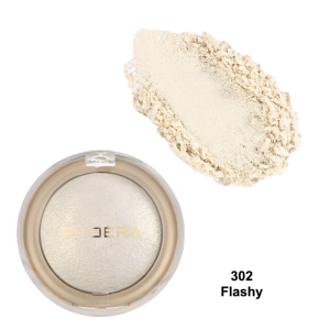 Alternative view of Phoera Brighten Up Baked Highlighter Powder - Flashy