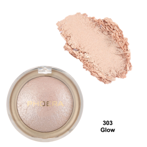 Alternative view of Phoera Brighten Up Baked Highlighter Powder - Glow