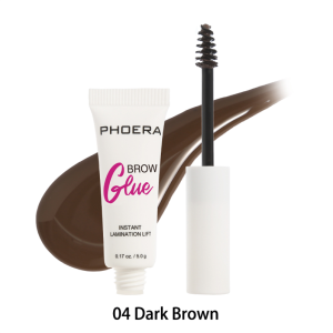 Alternative view of Phoera Brow Glue Tinted Brow Styler - Dark Brown