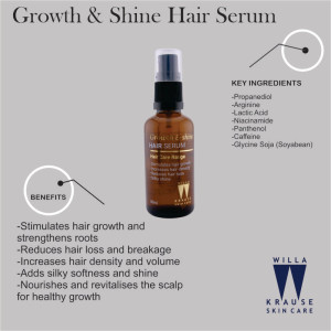 Alternative view of Willa Krause Growth & Shine Hair Serum - 50ml