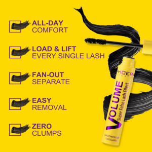 Phoera Mascara - Volumizing Waterproof Fiber Mascara - Image 7