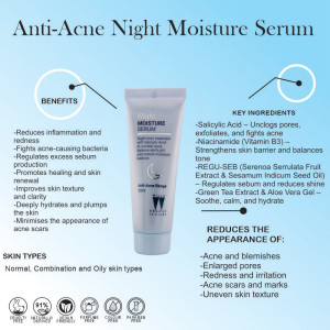 Alternative view of Willa Krause Anti-Acne Night Moisture Serum - 50ml