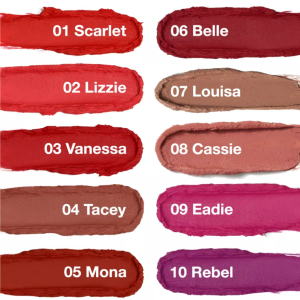 Phoera 24 Hrs Non-Transfer Matte Lipstick - Rebel Fuchsia - 10 - Image 7