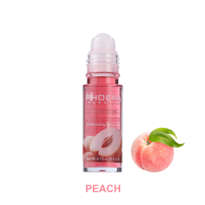 Phoera Moisturising Roll-On Lip Oil - Peach - Image 3
