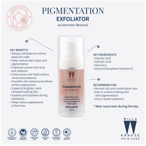 Willa Krause Pigmentation Exfoliator - 50ml