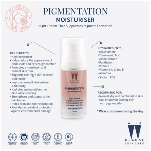 Willa Krause Pigmentation Moisturiser - 50ml