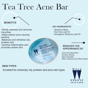 Alternative view of Willa Krause Tea Tree Anti-Acne Bar - 125g