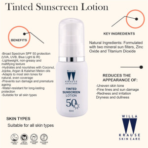 Alternative view of Willa Krause Tinted Sunscreen SPF 50 - 50ml