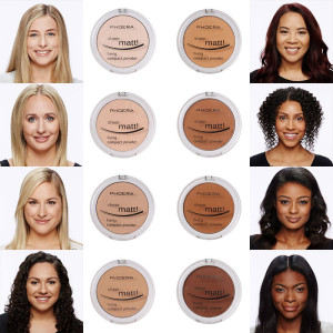 Phoera Compact Foundation Press Powder - Espresso 208 - Image 4