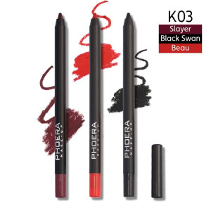 Phoera Matte Lip Liner & Eyeliner Kit - K03 - Image 2