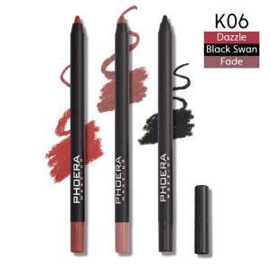 Phoera Matte Lip Liner & Eyeliner Kit - K06 - Image 2